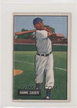 1951 Bowman - [Base] #22 - Hank Sauer [Poor to Fair]