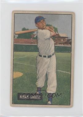 1951 Bowman - [Base] #22 - Hank Sauer [Poor to Fair]