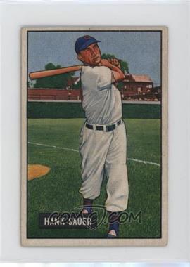 1951 Bowman - [Base] #22 - Hank Sauer