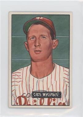 1951 Bowman - [Base] #221 - Dick Whitman