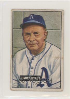 1951 Bowman - [Base] #226 - Jimmy Dykes [Poor to Fair]