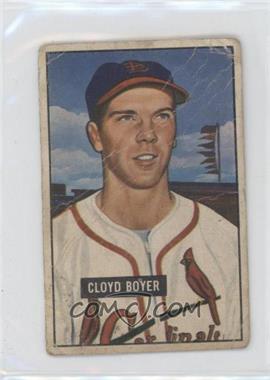 1951 Bowman - [Base] #228 - Cloyd Boyer [Poor to Fair]