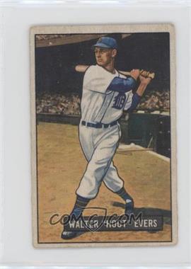 1951 Bowman - [Base] #23 - Walter 'Hoot' Evers