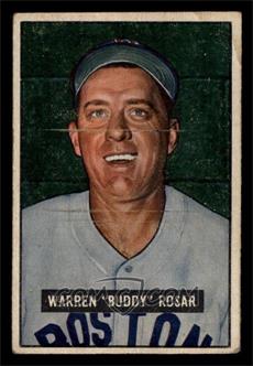 1951 Bowman - [Base] #236 - Warren 'Buddy' Rosar [VG]