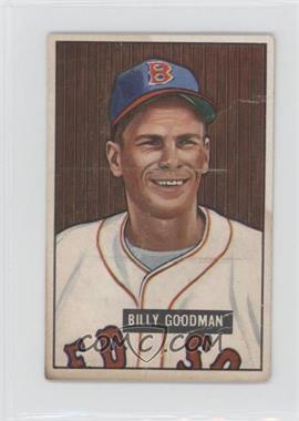 1951 Bowman - [Base] #237 - Billy Goodman [Poor to Fair]