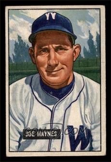 1951 Bowman - [Base] #240 - Joe Haynes [VG]