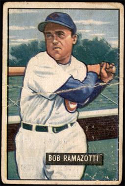 1951 Bowman - [Base] #247 - Bob Ramazotti [POOR]