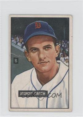 1951 Bowman - [Base] #249 - Johnny Groth [Good to VG‑EX]