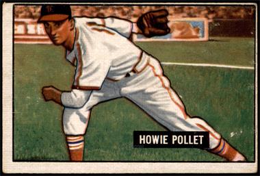 1951 Bowman - [Base] #263 - Howie Pollet [GOOD]