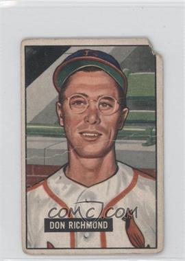1951 Bowman - [Base] #264 - Don Richmond [Poor to Fair]