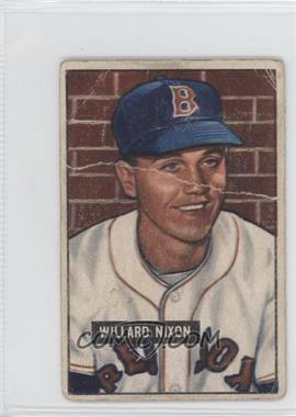 1951 Bowman - [Base] #270 - Willard Nixon [COMC RCR Poor]