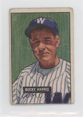 1951 Bowman - [Base] #275 - Bucky Harris [Poor to Fair]