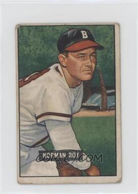 1951 Bowman - [Base] #278 - Norman Roy