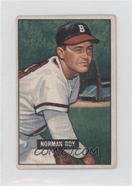 1951 Bowman - [Base] #278 - Norman Roy