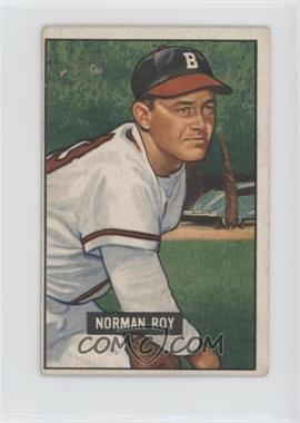 1951 Bowman - [Base] #278 - Norman Roy