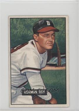 1951 Bowman - [Base] #278 - Norman Roy