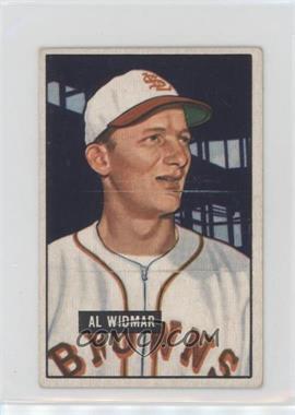 1951 Bowman - [Base] #281 - Al Widmar