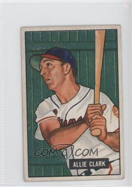 1951 Bowman - [Base] #29 - Allie Clark [Good to VG‑EX]