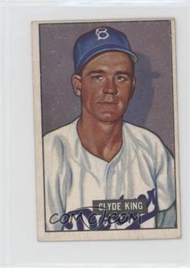 1951 Bowman - [Base] #299 - Clyde King