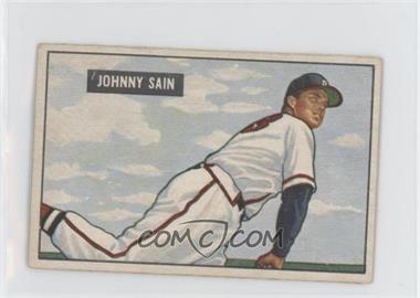 1951 Bowman - [Base] #314 - Johnny Sain