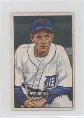 1951 Bowman - [Base] #319 - Red Rolfe