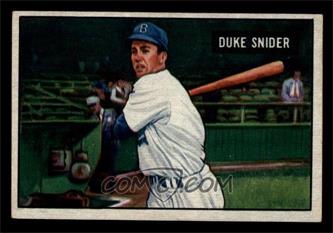1951 Bowman - [Base] #32 - Duke Snider [EX]