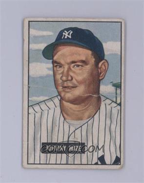 1951 Bowman - [Base] #50 - Johnny Mize [Poor to Fair]