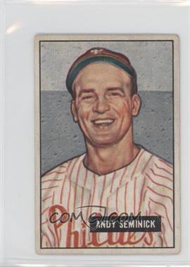 1951 Bowman - [Base] #51 - Andy Seminick [Good to VG‑EX]