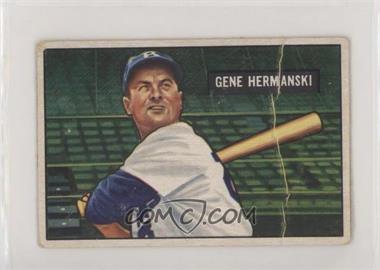 1951 Bowman - [Base] #55 - Gene Hermanski [Poor to Fair]