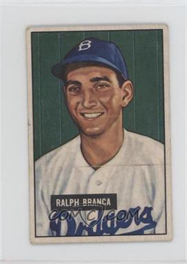 1951 Bowman - [Base] #56 - Ralph Branca [Good to VG‑EX]