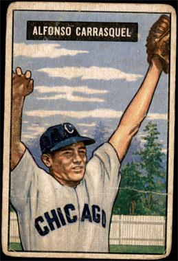 1951 Bowman - [Base] #60 - Alfonso 'Chico' Carrasquel [POOR]