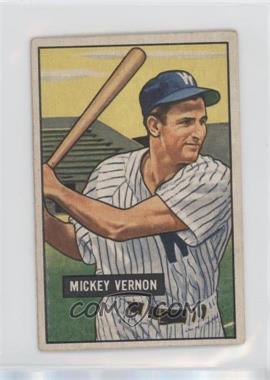 1951 Bowman - [Base] #65 - Mickey Vernon