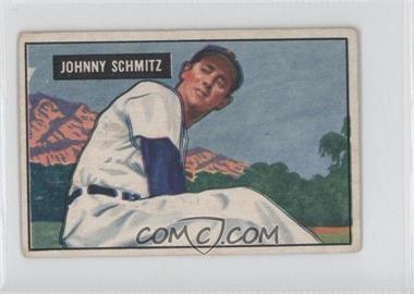1951 Bowman - [Base] #69 - Johnny Schmitz [Noted]
