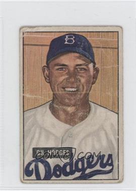 1951 Bowman - [Base] #7 - Gil Hodges [Poor to Fair]