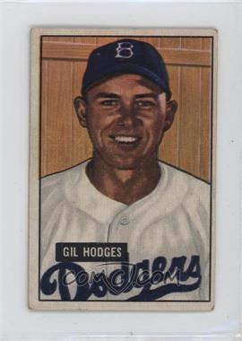 1951 Bowman - [Base] #7 - Gil Hodges