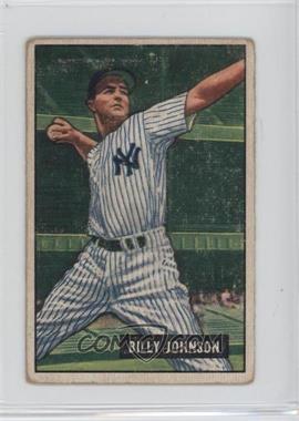 1951 Bowman - [Base] #74 - Billy Johnson [Good to VG‑EX]
