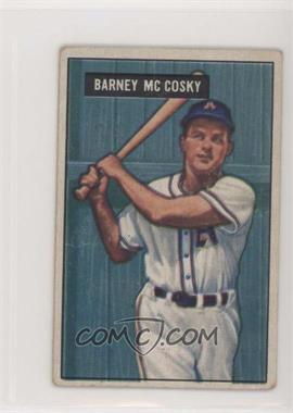 1951 Bowman - [Base] #84 - Barney McCosky [Good to VG‑EX]