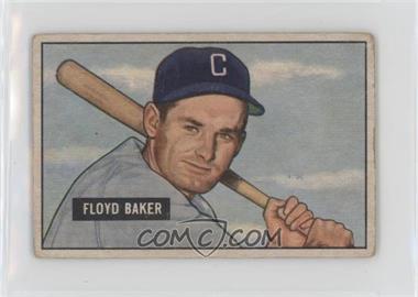 1951 Bowman - [Base] #87 - Floyd Baker [Poor to Fair]