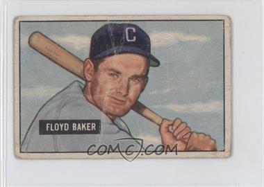 1951 Bowman - [Base] #87 - Floyd Baker [Poor to Fair]