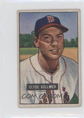 1951 Bowman - [Base] #91 - Clyde Vollmer