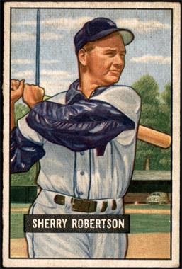 1951 Bowman - [Base] #95 - Sherry Robertson [VG EX+]