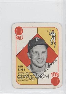 1951 Topps - Red Backs #15 - Ralph Kiner