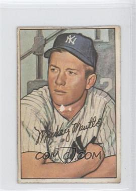 1952 Bowman - [Base] #101 - Mickey Mantle [Poor to Fair]