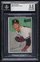 Warren Spahn [BGS 3.5 VERY GOOD+]