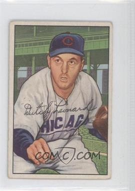 1952 Bowman - [Base] #159 - Dutch Leonard [Noted]