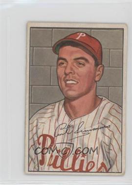 1952 Bowman - [Base] #184 - Curt Simmons