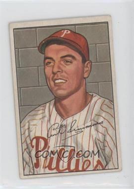 1952 Bowman - [Base] #184 - Curt Simmons