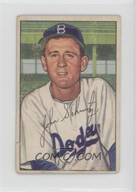 1952 Bowman - [Base] #224 - Johnny Schmitz [Poor to Fair]