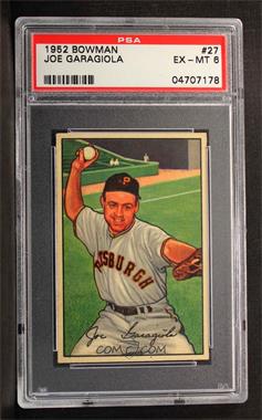 1952 Bowman - [Base] #27 - Joe Garagiola [PSA 6 EX‑MT]