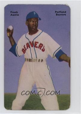 1952 Mother's Cookies Pacific Coast League - Food Issue [Base] #18 - Frank Austin [Poor to Fair]